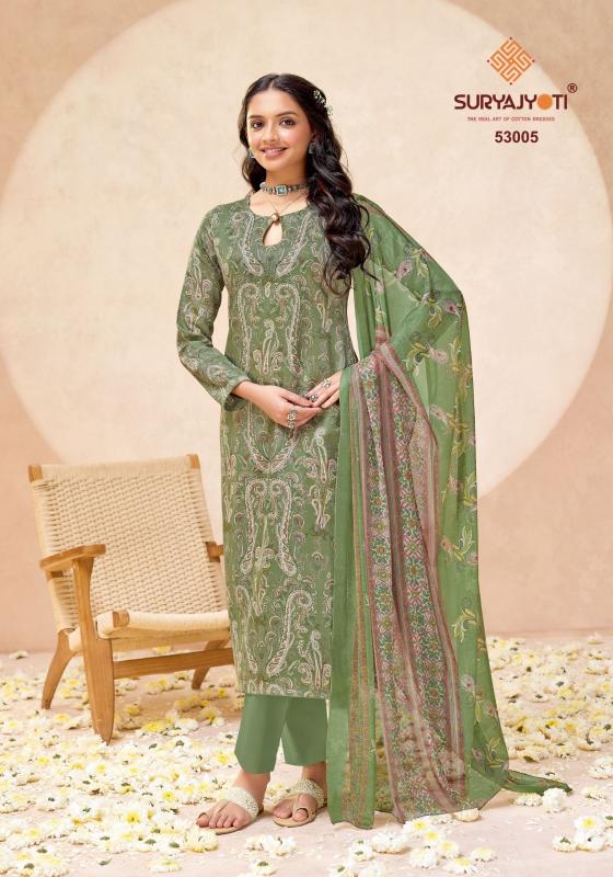 Suryajyoti naisha vol 5 wholesale dress material shops in tirupur